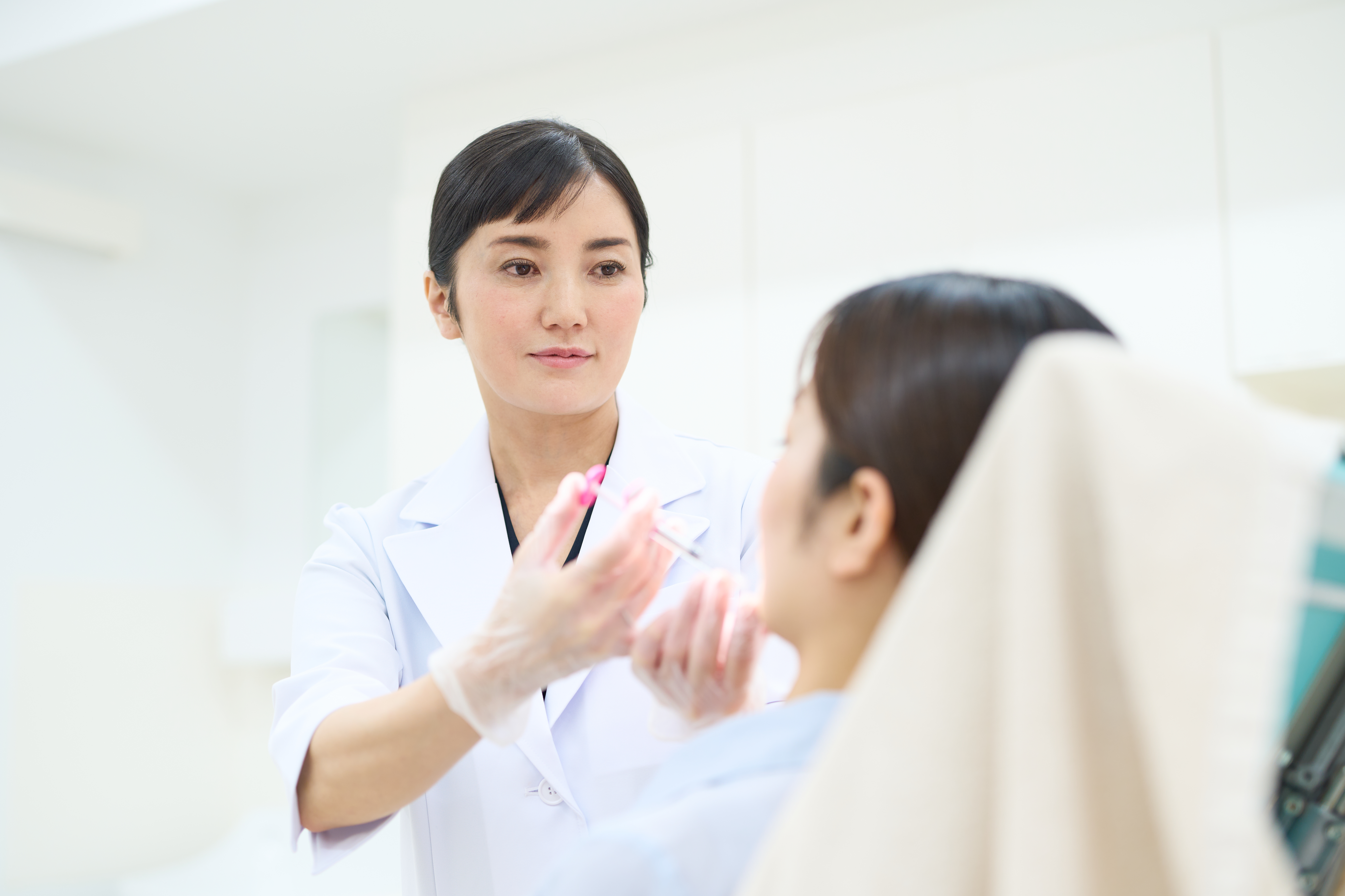 施術当日②実際の施術